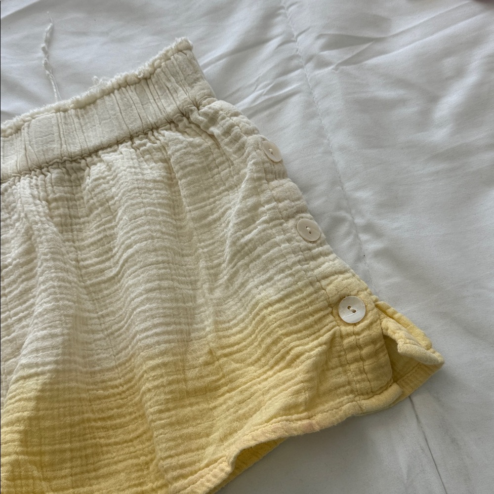 Anaak Aria Ombre Dip Dye Gauze Shorts Size S - Picture 4 of 9